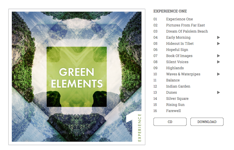 yoga und musik - green elements