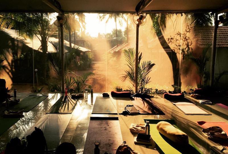 Yoga fuer Surfer Sonne